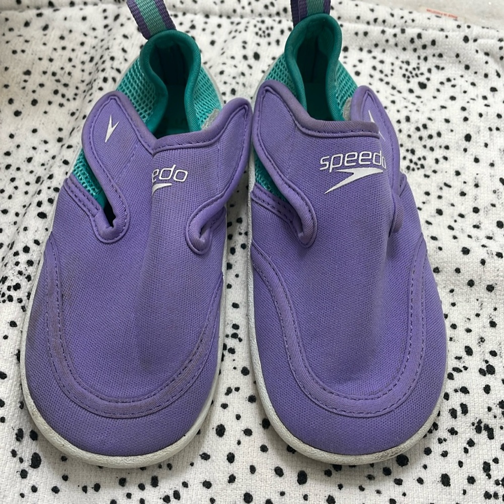 Speedo water shoes - gently used. Lots of life left. Size 7-8 (toddler)